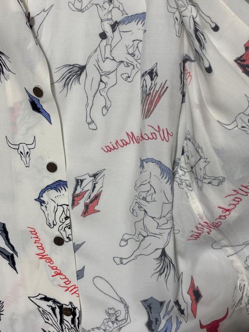 WACKO MARIA（ワコマリア）WACKO MARIA (ワコマリア) HAWAIIAN SHIRT アイボリー サイズ:Sの古着・服飾アイテム