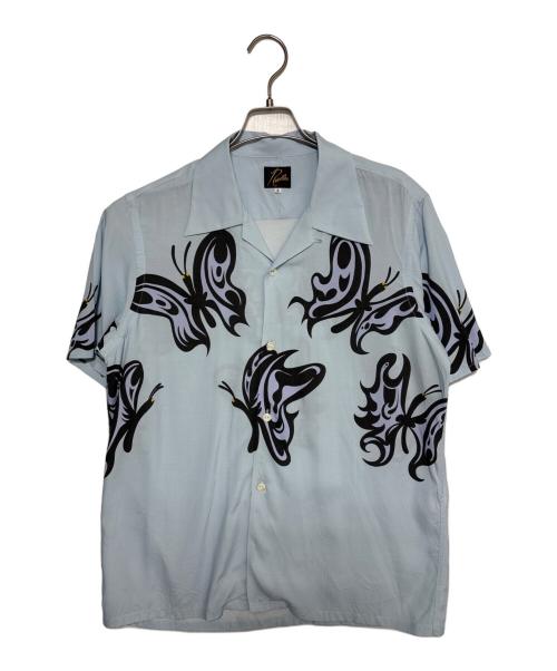 Needles（ニードルズ）Needles (ニードルズ) kae tanaka (タナカカエ) S/S One-Up Shirt スカイブルー サイズ:Sの古着・服飾アイテム