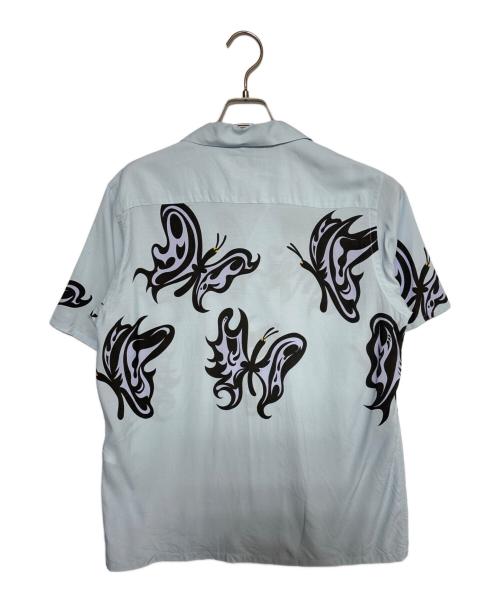 Needles（ニードルズ）Needles (ニードルズ) kae tanaka (タナカカエ) S/S One-Up Shirt スカイブルー サイズ:Sの古着・服飾アイテム