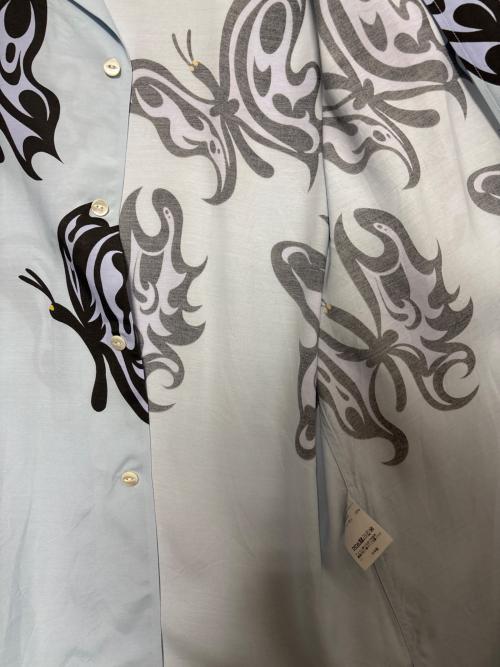 Needles（ニードルズ）Needles (ニードルズ) kae tanaka (タナカカエ) S/S One-Up Shirt スカイブルー サイズ:Sの古着・服飾アイテム