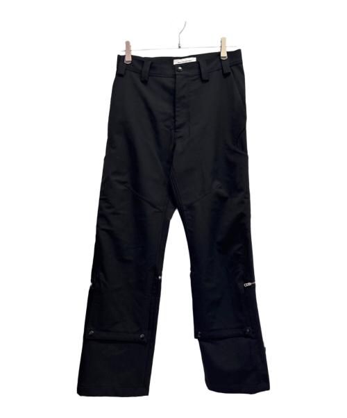 KIKO KOSTADINOV（キコ・コスタディノフ）KIKO KOSTADINOV (キコ・コスタディノフ) TONINO UTILITY TROUSERS ブラック サイズ:44の古着・服飾アイテム