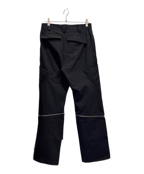 KIKO KOSTADINOV（キコ・コスタディノフ）KIKO KOSTADINOV (キコ・コスタディノフ) TONINO UTILITY TROUSERS ブラック サイズ:44の古着・服飾アイテム