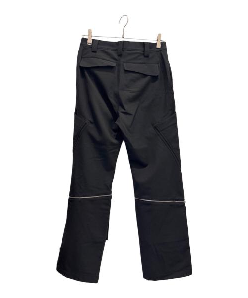KIKO KOSTADINOV（キコ・コスタディノフ）KIKO KOSTADINOV (キコ・コスタディノフ) TONINO UTILITY TROUSERS ブラック サイズ:44の古着・服飾アイテム
