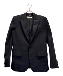 Saint Laurent Paris（サンローランパリ）の古着「スモーキングジャケット」｜ブラック