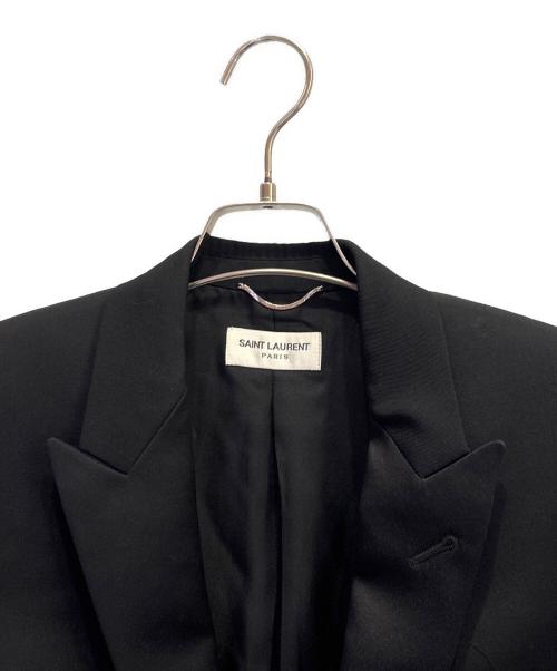 Saint Laurent Paris（サンローランパリ）Saint Laurent Paris (サンローランパリ) スモーキングジャケット ブラック サイズ:42の古着・服飾アイテム
