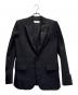 Saint Laurent Paris（サンローランパリ）の古着「スモーキングジャケット」｜ブラック
