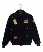 KITH×MARVELキス×マーベル）の古着「Universe Varsity Jacket」｜ブラック