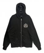AMIRIアミリ）の古着「MA CREST ZIP フーディ」｜ブラック
