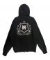 AMIRI (アミリ) MA CREST ZIP フーディ ブラック サイズ:L：80000円