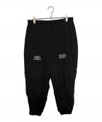 WACKO MARIA×UMBROワコマリア×アンブロ）の古着「TRACK PANTS ( TYPE-1 )」｜ブラック