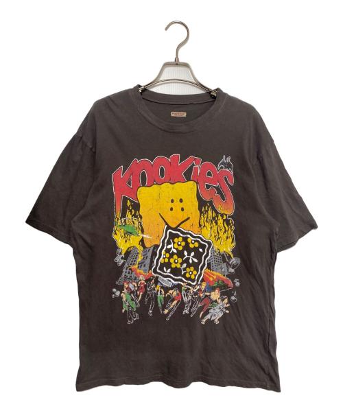 KAPITAL（キャピタル）KAPITAL (キャピタル)  Knookies Buster Peckish Bowy Printed Cotton Tee グレー サイズ:Mの古着・服飾アイテム
