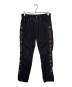 KAPITAL（キャピタル）の古着「Straight-Leg Embellished Cotton-Blend Corduroy Trousers」｜ブラック