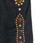 中古・古着 KAPITAL (キャピタル) Straight-Leg Embellished Cotton-Blend Corduroy Trousers ブラック サイズ:30：52000円