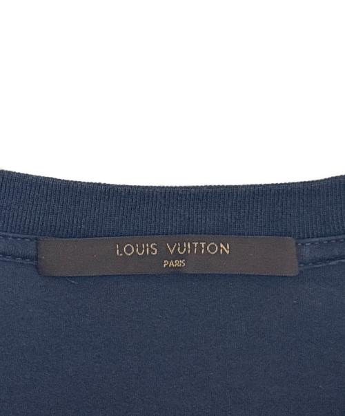 LOUIS VUITTON（ルイ ヴィトン）LOUIS VUITTON (ルイ ヴィトン)  迷彩ロゴTシャツ ネイビー サイズ:Mの古着・服飾アイテム
