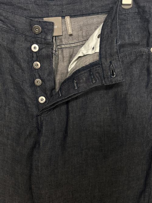 Dior（ディオール）Dior (ディオール) 26SS ボタンフライ パンツ ネイビー サイズ:32の古着・服飾アイテム