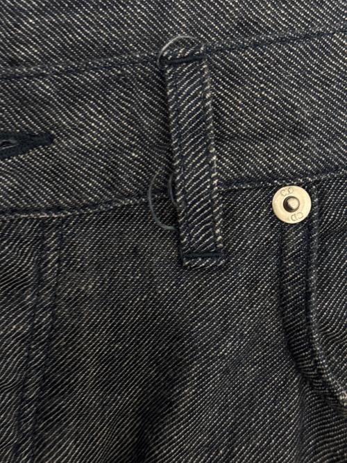 Dior（ディオール）Dior (ディオール) 26SS ボタンフライ パンツ ネイビー サイズ:32の古着・服飾アイテム