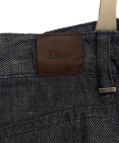 Dior（ディオール）Dior (ディオール) 26SS ボタンフライ パンツ ネイビー サイズ:32の古着・服飾アイテム