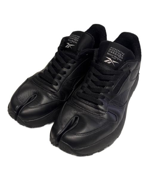 REEBOK（リーボック）REEBOK (リーボック) Maison Margiela (メゾンマルジェラ) Classic Leather Tabi ブラック サイズ:27.0cmの古着・服飾アイテム