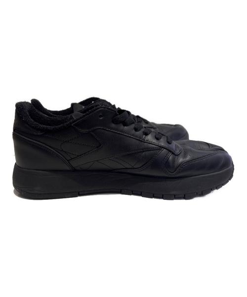 REEBOK（リーボック）REEBOK (リーボック) Maison Margiela (メゾンマルジェラ) Classic Leather Tabi ブラック サイズ:27.0cmの古着・服飾アイテム