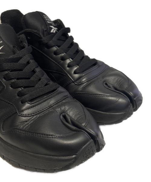 REEBOK（リーボック）REEBOK (リーボック) Maison Margiela (メゾンマルジェラ) Classic Leather Tabi ブラック サイズ:27.0cmの古着・服飾アイテム