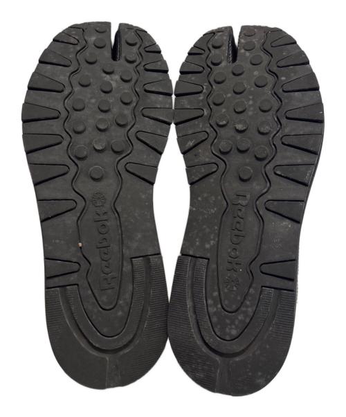 REEBOK（リーボック）REEBOK (リーボック) Maison Margiela (メゾンマルジェラ) Classic Leather Tabi ブラック サイズ:27.0cmの古着・服飾アイテム
