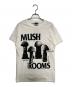 P.A.M.（パークスアンドミニ）の古着「MUSH ROOMS TEE」｜ホワイト