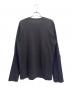 COMME des GARCONS SHIRT (コムデギャルソンシャツ) コットンクルーネックL/Sカットソー ブラック サイズ:M：7000円