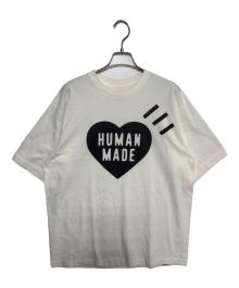 HUMAN MADE（ヒューマンメイド）の古着「HEART LOGO T-SHIRT」｜ホワイト