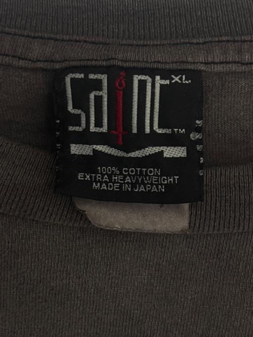 SAINT MICHAEL（セントマイケル）SAINT MICHAEL (セントマイケル) LS TEE EYES W.I.H ブラック サイズ:XLの古着・服飾アイテム