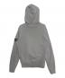 STONE ISLAND (ストーンアイランド) コットンジップアップフーディ パーカー グレー サイズ:M：40000円