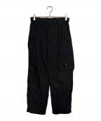 C.P COMPANYシーピーカンパニー）の古着「PT CARGO PANT IN COTTON RIP-STOP / BLK」｜ブラック