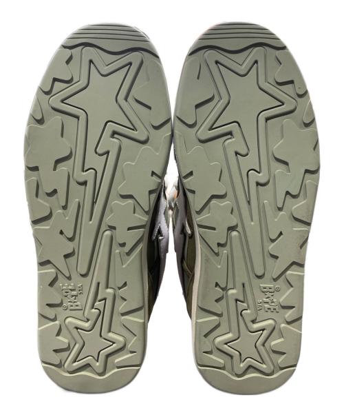 BAPESTA（ベイプスタ）BAPESTA (ベイプスタ) FLIP STA オリーブ×オレンジ サイズ:26.5の古着・服飾アイテム