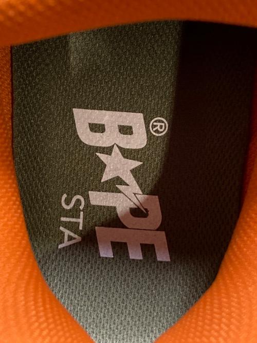 BAPESTA（ベイプスタ）BAPESTA (ベイプスタ) FLIP STA オリーブ×オレンジ サイズ:26.5の古着・服飾アイテム