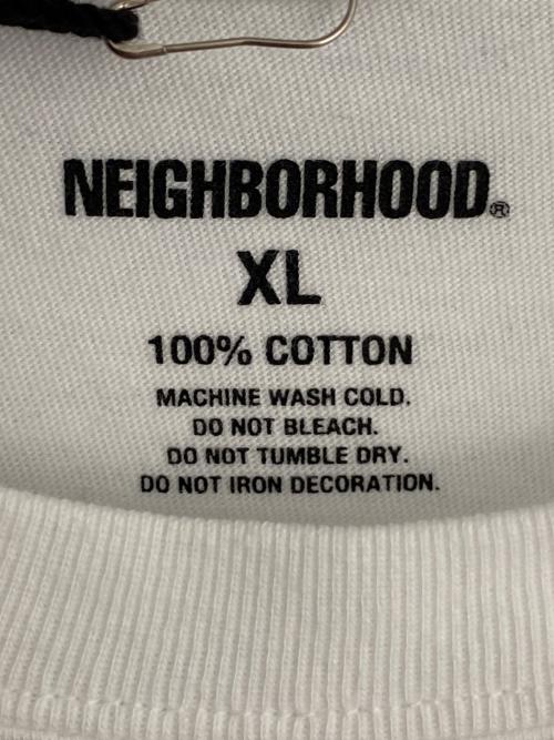 NEIGHBORHOOD（ネイバーフッド）NEIGHBORHOOD (ネイバーフッド) NH. TEE SS-9 ホワイト サイズ:XLの古着・服飾アイテム