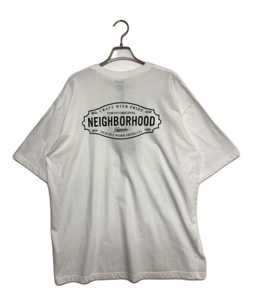 NEIGHBORHOOD（ネイバーフッド）NEIGHBORHOOD (ネイバーフッド) NH. TEE SS-1 ホワイト サイズ:XLの古着・服飾アイテム