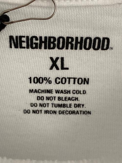 NEIGHBORHOOD（ネイバーフッド）NEIGHBORHOOD (ネイバーフッド) NH. TEE SS-1 ホワイト サイズ:XLの古着・服飾アイテム
