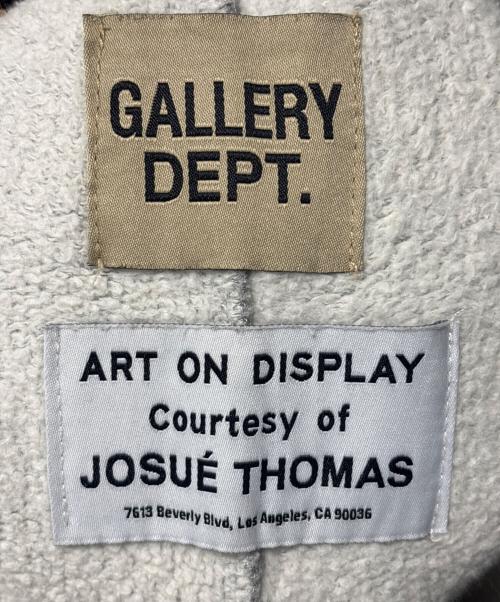 GALLERY DEPT（ギャラリー デプト）GALLERY DEPT (ギャラリー デプト) LOGO PAINTED SWEATPANT FLARE グレー サイズ:XLの古着・服飾アイテム