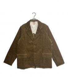 BRAIN DEAD×BROOKS BROTHERS（ブレインデッド×ブルックスブラザーズ）の古着「California Suit Jacket ( カリフォルニア スーツ ジャケット )」｜オリーブ