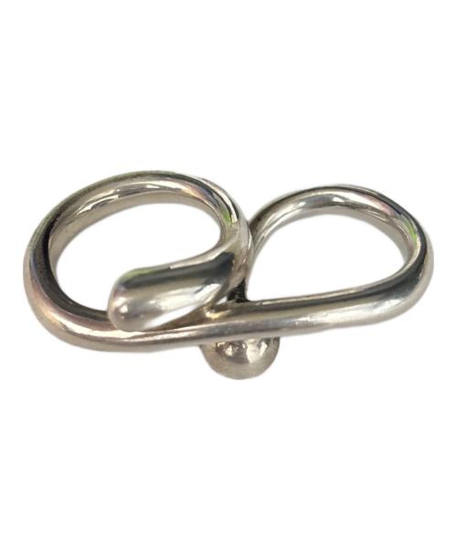 HERE'S（ヒアーズ）HERE'S (ヒアーズ) UROCO FINGER RING ( ウロコ フィンガー リング ) シルバー サイズ:16号・20号の古着・服飾アイテム