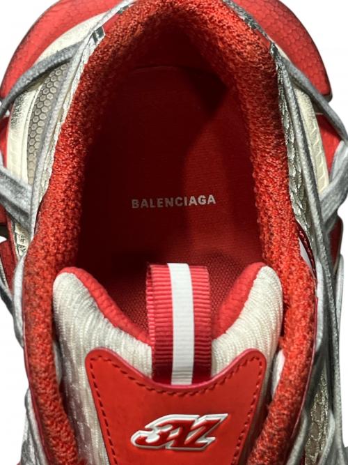 BALENCIAGA（バレンシアガ）BALENCIAGA (バレンシアガ) 3xl Extreme Lace スニーカー オレンジ×ホワイト サイズ:29.5の古着・服飾アイテム