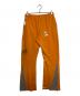 GALLERY DEPT (ギャラリー デプト) FLARE PAINTED SWEAT PANT オレンジ サイズ:XL：38000円