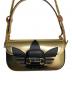 adidas (アディダス) GUCCI (グッチ) チェーンショルダーバッグ ホースビット1955 ゴールド：110000円
