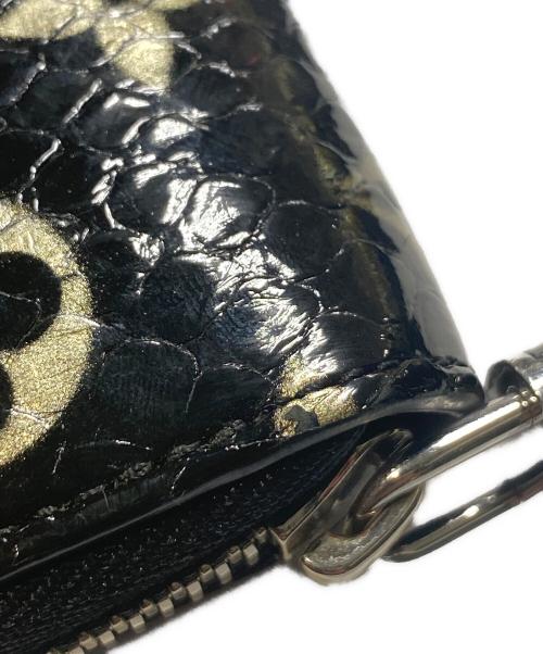 LOUIS VUITTON（ルイ ヴィトン）LOUIS VUITTON (ルイ ヴィトン) エキゾチック レザー ジッピー ウォレット ブラックの古着・服飾アイテム