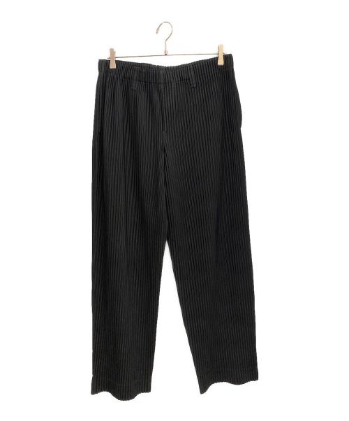 HOMME PLISSE ISSEY MIYAKE（オム プリッセ イッセイ ミヤケ）HOMME PLISSE ISSEY MIYAKE (オム プリッセ イッセイ ミヤケ) BASICS ブラック サイズ:3の古着・服飾アイテム