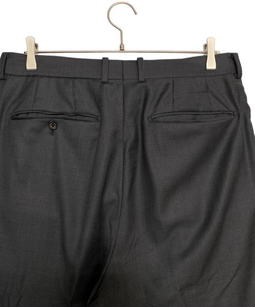 WACKO MARIA（ワコマリア）WACKO MARIA (ワコマリア) ERMENEGILDO ZEGNA (エルメネジルド・ゼニア) PLEATED TROUSERS チャコールグレー サイズ:XLの古着・服飾アイテム