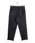 WACKO MARIA (ワコマリア) ERMENEGILDO ZEGNA (エルメネジルド・ゼニア) PLEATED TROUSERS チャコールグレー サイズ:XL：24000円