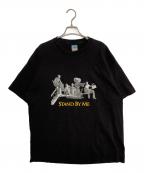 WACKO MARIAワコマリア）の古着「TAND BY ME / CREW NECK T-SHIRT」｜ブラック