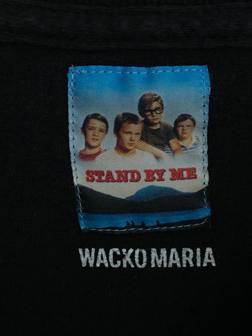 WACKO MARIA（ワコマリア）WACKO MARIA (ワコマリア) TAND BY ME / CREW NECK T-SHIRT ブラック サイズ:XLの古着・服飾アイテム