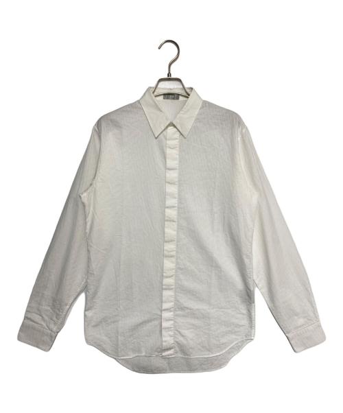 Dior（ディオール）Dior (ディオール) Oblique Shirt Cotton Jacquard ホワイト サイズ:38の古着・服飾アイテム