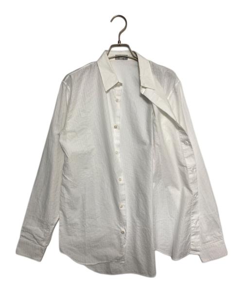 Dior（ディオール）Dior (ディオール) Oblique Shirt Cotton Jacquard ホワイト サイズ:38の古着・服飾アイテム